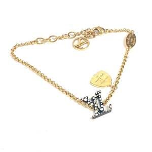 LOUIS VUITTON Black Charm Bracelet
